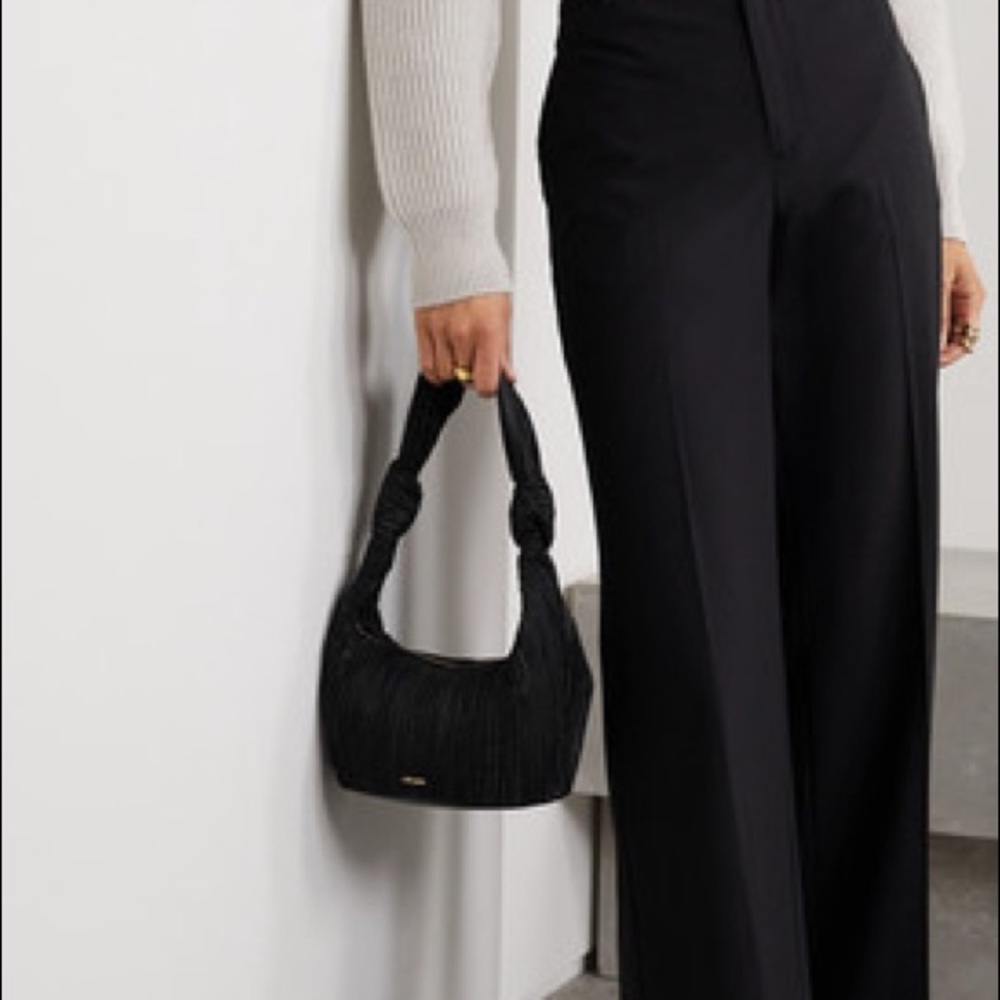 Cult Gaia pleated silk bag. BRAND NEW